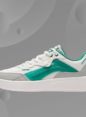 正品李宁 22春季男鞋小白鞋 经典轻便滑舒适板鞋休闲鞋AGCS085-4