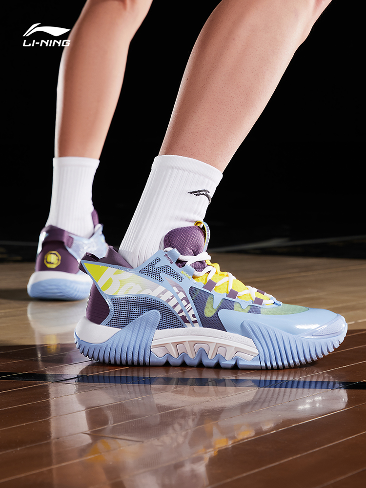 Lining/李宁正品反伍二代男子实战训练减震高回弹篮球鞋ABFT029