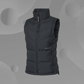 白鸭绒运动服AMRQ004 女装 李宁羽绒马甲女士新款 训练系列立领冬季