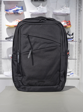 李宁正品2024新款男女款简约透气轻便运动休闲双肩背包ABSU269-1