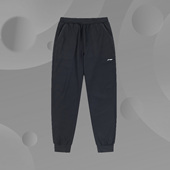 李宁正品 YYKR045 男大童收口运动休闲舒适帅气弹力薄卫裤 童装 夏款