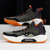 Low减震男子低帮运动鞋 李宁正品 ABAQ067 新款 驭帅XIV 篮球鞋 冬季