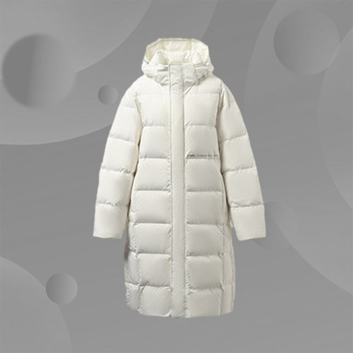 李宁羽绒服冬季新款男女同款白鸭绒运动长款羽绒服AYMR448