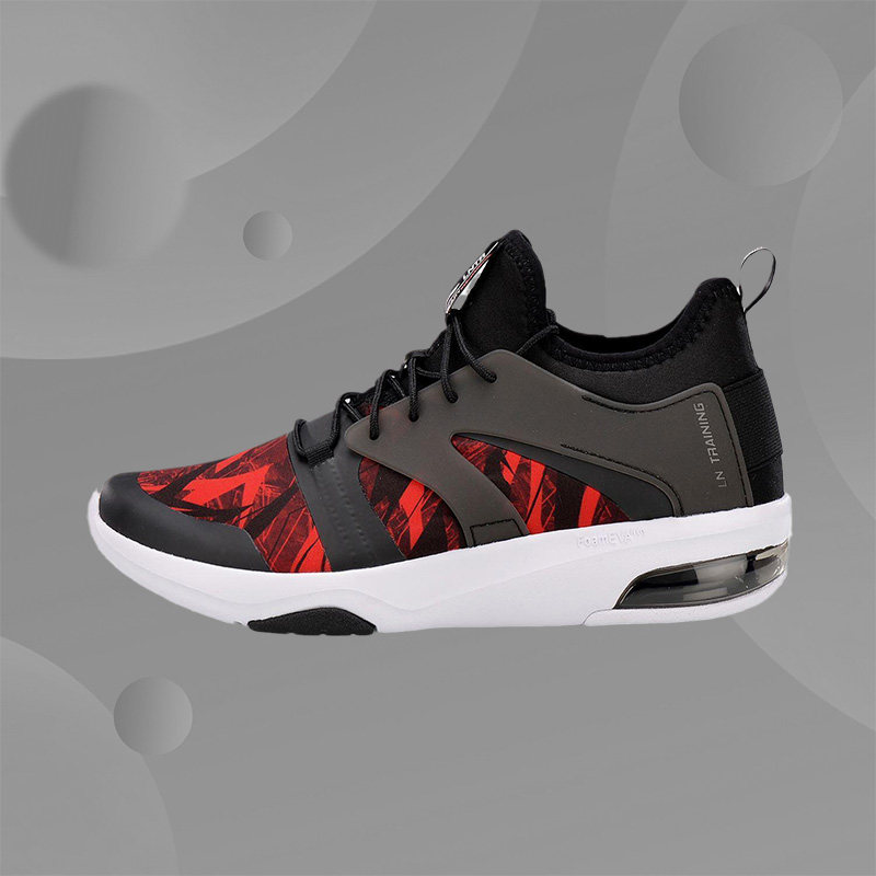 李宁女款春季训练系列半掌气垫灵活减震户外透气训练鞋AFHN006