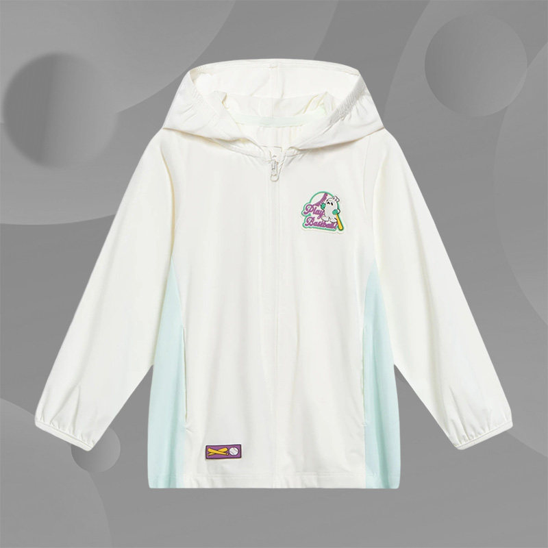 Lining/李宁正品女小童运动潮流系列防晒冰感舒适针织外套YFDT048,童装/婴儿装/亲子装,普通外套,淘宝优惠券,粉丝福利购,淘宝优惠卷