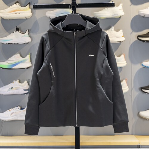 李宁正品女子运动针织外套