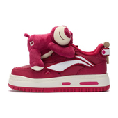 休闲板鞋 玩具总动员草莓熊系列女子时尚 AGCS426 李宁正品 Lining