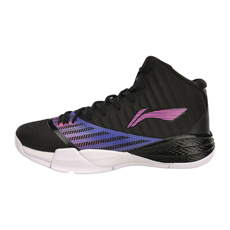 李宁正品新款暴风男子运动减震回弹舒适高帮篮球场地鞋 ABPP003