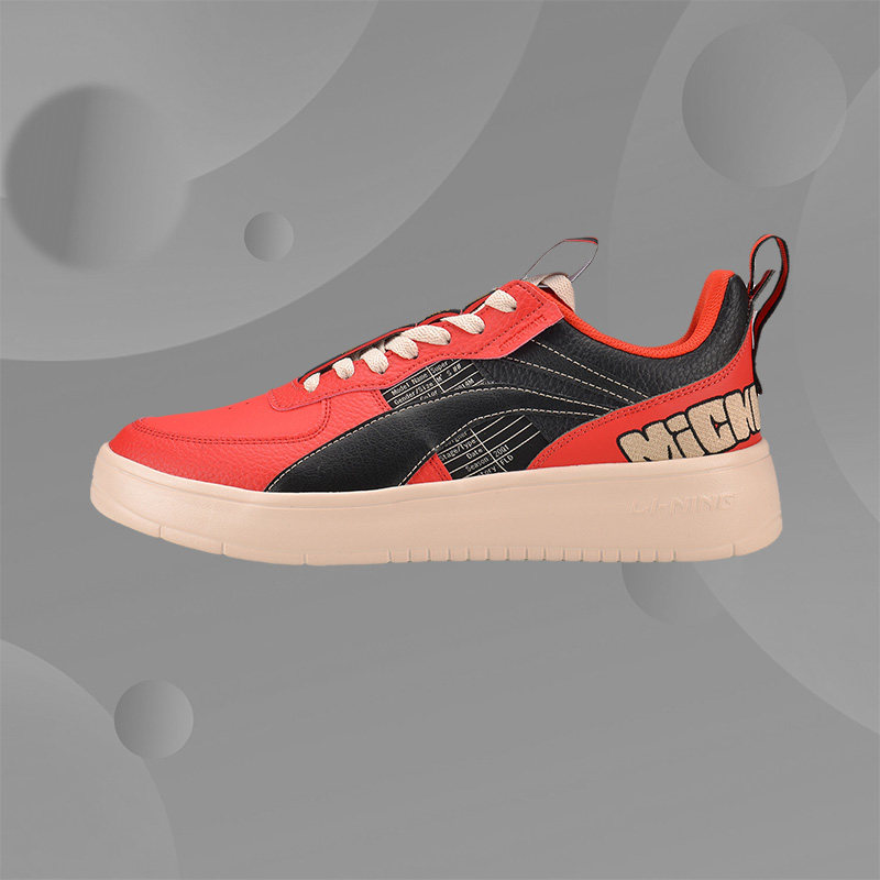 李宁休闲鞋男鞋日进斗金SuperwaveLite CNY男子低帮运动鞋AGCQ107