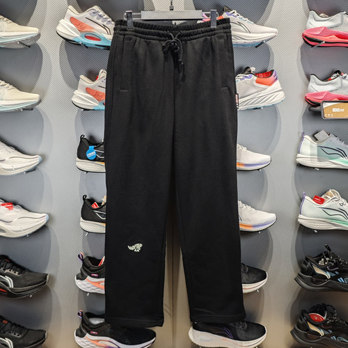 Lining/李宁正品反伍BADFIVE男子直筒休闲宽松运动长裤AKLU089-3