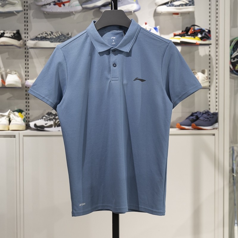 李宁正品2025夏季男子速干凉爽翻领健身运动短袖POLO衫APLU139-8,运动服/休闲服装,运动POLO衫,淘宝优惠券,粉丝福利购,淘宝优惠卷