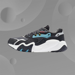 反光舒适运动休闲鞋 李宁男鞋 时尚 猫爪防泼水经典 AGCR229 冬款