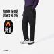 户外运动直筒裤 李宁正品 健身系列男子反光加绒保暖热力裤 AYKV731
