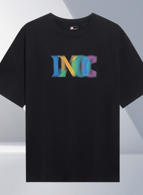 Lining/李宁正品男子时尚百搭潮流宽松运动休闲短袖T恤AHST123