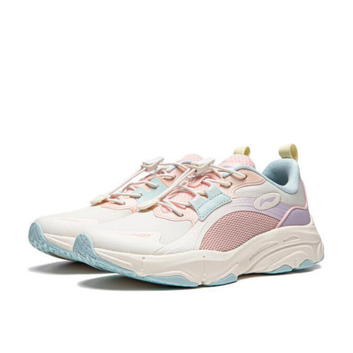 李宁正品新款儿童时尚舒适百搭耐磨透气低帮运动休闲鞋YKCU106-2