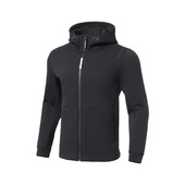 休闲连帽卫衣AWDS093 健身系列男子立体裁剪开衫 李宁正品 春秋新品