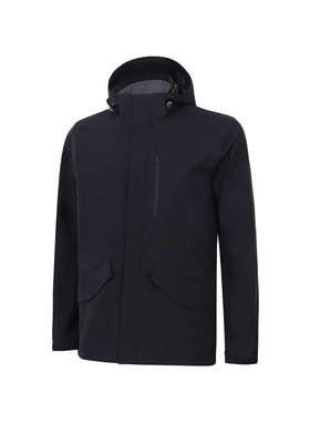 Lining/李宁正品新款男子运动休闲防泼水连帽外套AFDT751