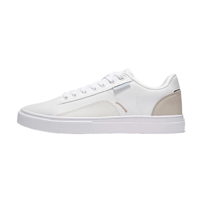 李宁正品新款男子时尚运动休闲鞋经典百搭舒适低帮板鞋AGCR479-3