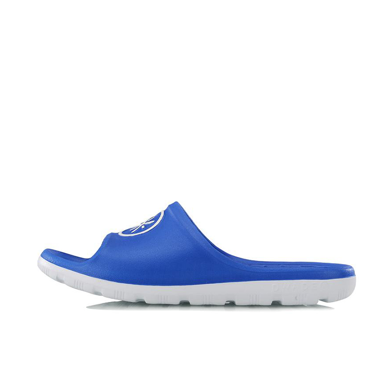 李宁男子轻便透气字休闲拖鞋