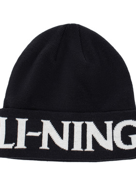 Lining/李宁正品运动生活系列男女防风保暖时尚休闲针织帽AMZT035