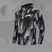 正品 羽绒服男训练保暖连帽白鸭绒运动服AYMN049 李宁短款