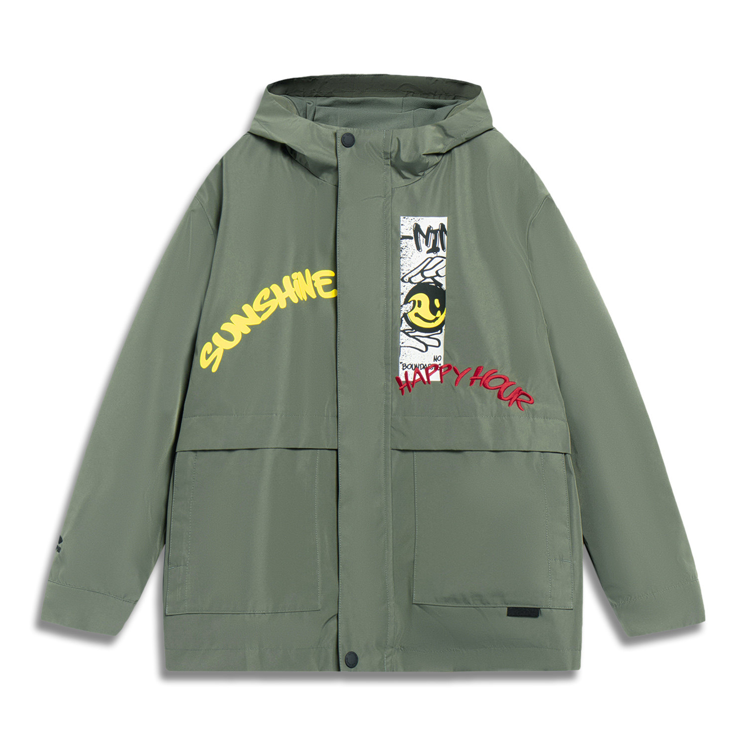 Lining/李宁正品运动生活系列儿童时尚宽松连帽运动外套YFDT037-1,童装/婴儿装/亲子装,普通外套,淘宝优惠券,粉丝福利购,淘宝优惠卷