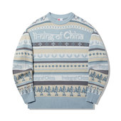 保暖毛衣运动休闲套头衫 Lining 男子时尚 新款 AMBT129 李宁正品