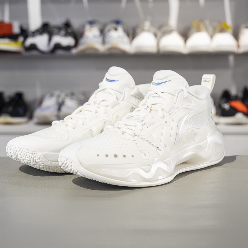 李宁正品利刃2.0 Low男子轻质低帮缓震回弹实战篮球鞋ABAS039-5