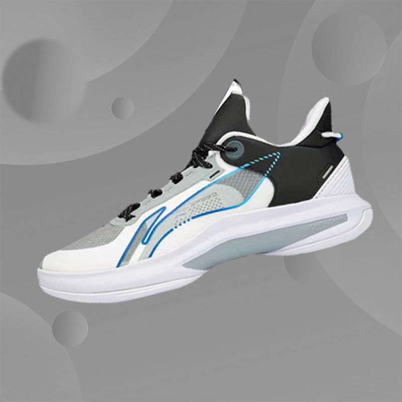 李宁正品男子运动休闲时尚潮流舒适减震耐磨实战篮球鞋ABPR069