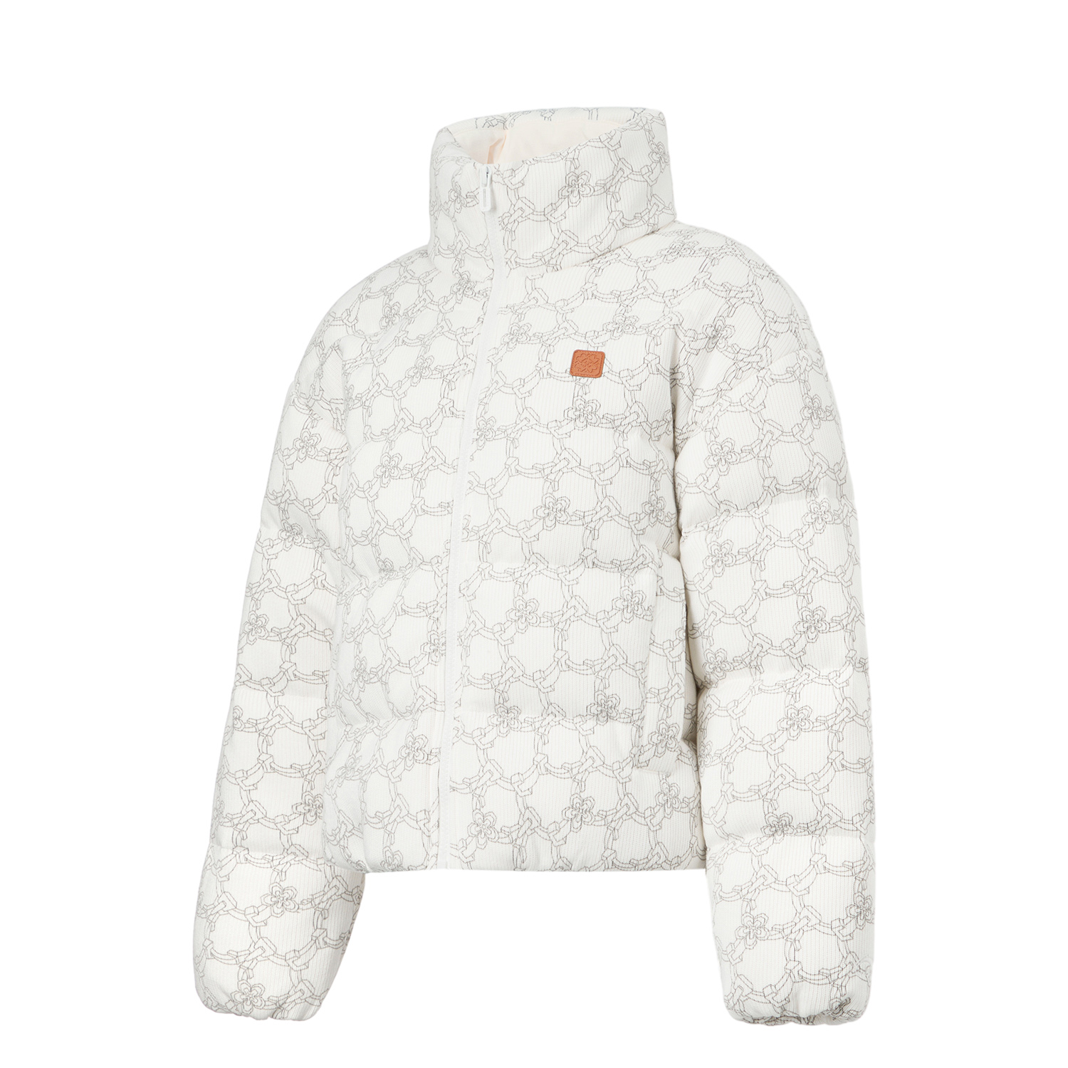 Lining/李宁正品女子中国文化系列宽松针织运动羽绒服AYMT078