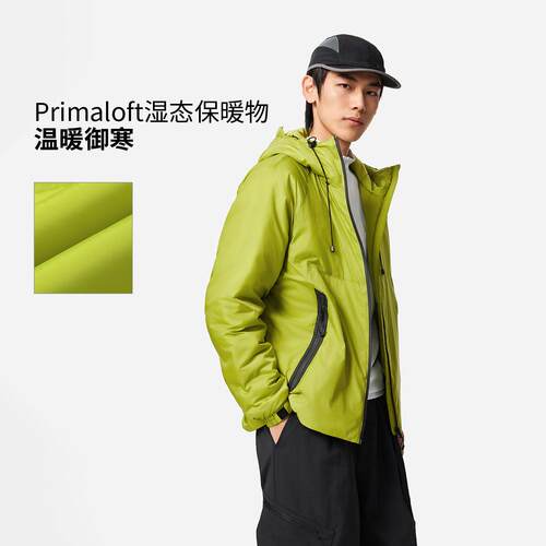 李宁正品男子宽松保暖运动棉服