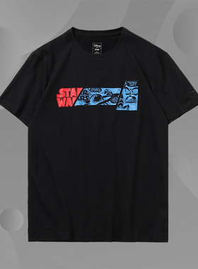 星球大战联名系列短袖T恤男士新款休闲运动上衣AHSP739