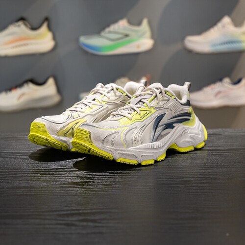 李宁正品羿星 L2K男子减震轻质回弹透气潮流运动休闲鞋AGLW005-5