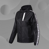 篮球系列连帽运动上衣AFDN174 新款 李宁正品 运动风衣女秋冬季