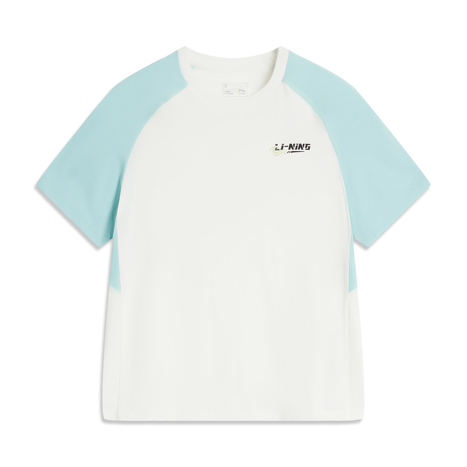 李宁正品2024新款男小童运动生活系列防晒冰感舒适短袖T恤YTSU045