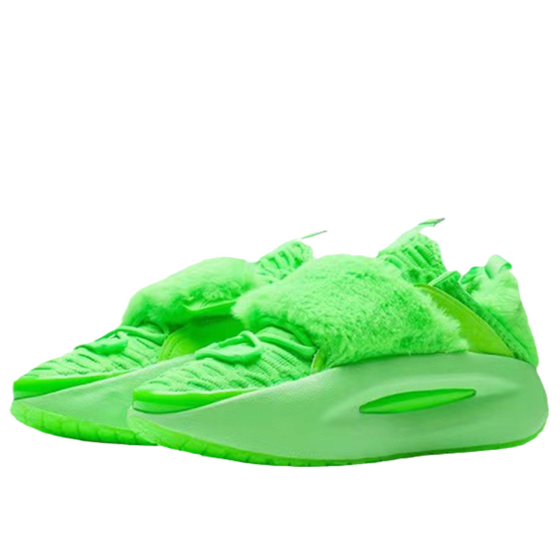 LINING李宁正品女22春夏云游荧光绿女款潮流运动 休闲鞋AZGS136-1