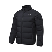 男子火锅羽绒系列纯色立领修身 冬季 羽绒服AYMT101 李宁正品 Lining