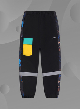 Lining/李宁正品新款年南通运动休闲速干防泼水卫裤YYKS145