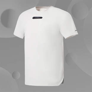 健身系列运动训练透气吸汗T恤衫 男夏新款 ATSS043 李宁短袖 正品