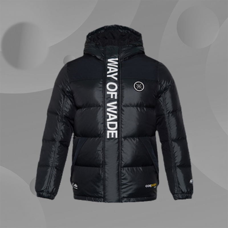 李宁正品冬季新款韦德系列男士短款羽绒服保暖运动服外套AYMR131