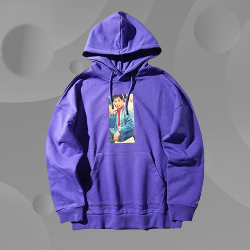 Lining/李宁卫衣男联名连帽套头衫宽松休闲针织图案长袖AWDNB63