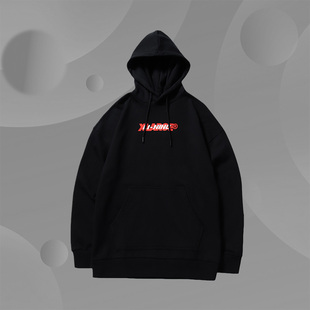 李宁男装冬季新款XLARGE联名款卫衣套头衫宽松运动服AWDNC87