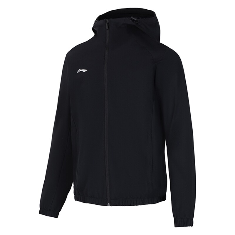 李宁男子团购休闲透气冰丝连帽风衣【户外人20度穿搭】AFDU627-4