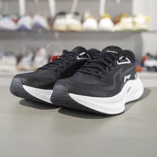 李宁正品越影4男子时尚百搭舒适轻便透气缓震保护跑鞋ARHV004-6