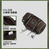 李宁正品 户外休闲运动斜挎包ABDV399 Randomevent联名系列男女同款