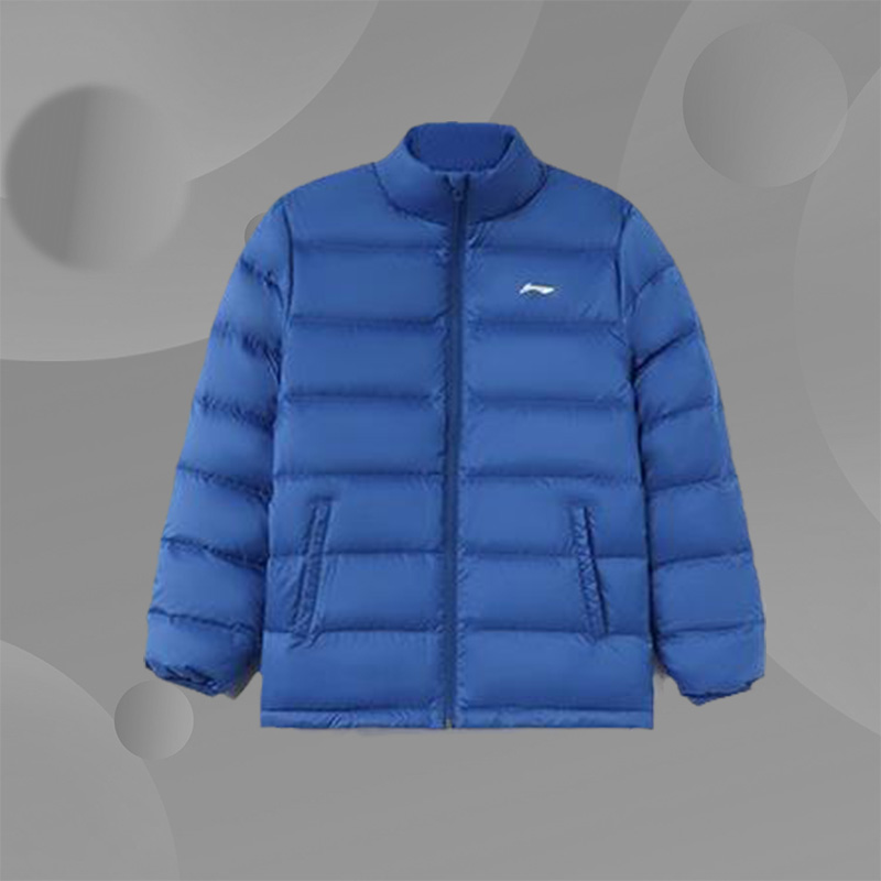 李宁童装男女新品运动生活系列90%白鸭绒短款羽绒服YYMR072