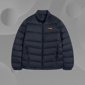 李宁正品 立领轻薄羽绒服外套AYMS203 男子运动休闲时尚 新款