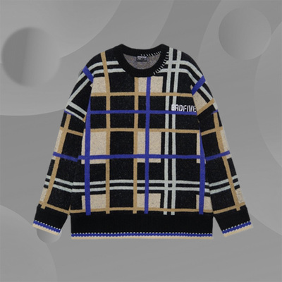 李宁毛衣宽松套头编织衫ambr033