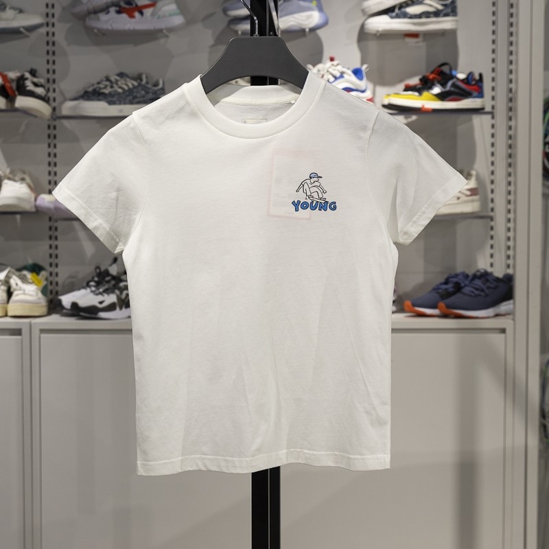 李宁正品2025新款男女大童亲肤柔软简约透气短袖文化衫YHSV173-1,童装/婴儿装/亲子装,T恤,淘宝优惠券,粉丝福利购,淘宝优惠卷