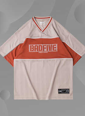 年夏季新品篮球系列女子宽松短袖文化衫T恤套头衫 AAEQ016